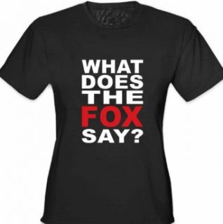 What Does The Fox Say? Girl's T  Shirt #B372 Clothing