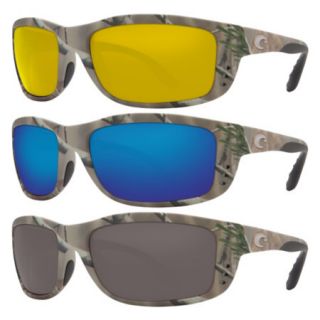 Costa Del Mar Zane Sunglasses   Realtree AP Camo Frame/Blue Mirror 400G Lens 728619