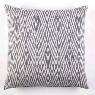 john robshaw fog ikat cushion by idyll home ltd