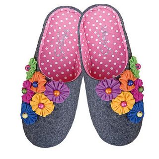 evening starlet mule slippers rrp £29.99 by stasia