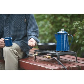 Grip Double-Burner Cast Iron Camping Stove  Cooking Stoves   Burners