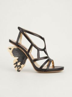 Alberto Guardiani 'flutterby' Cut out Sandal