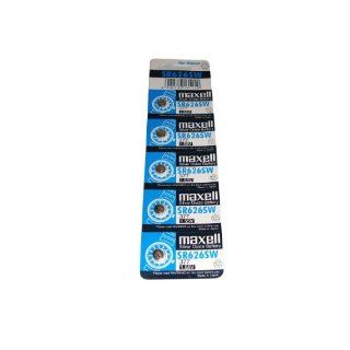 Maxell Watch Battery Button Cell SR626SW SR 626SW 377 Pack of 5 Batteries Health & Personal Care