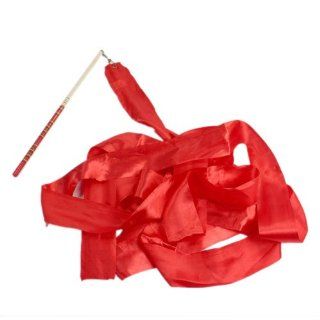 Colored Gymnastics Dance Satin Ribbon Red  Sports & Outdoors