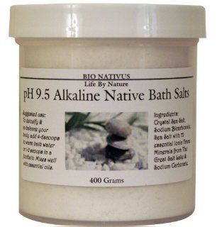 Bio Nativus ph 9.5 Alkaline Native Bath Salts from Great Salt Lake  Bath Minerals And Salts  Beauty