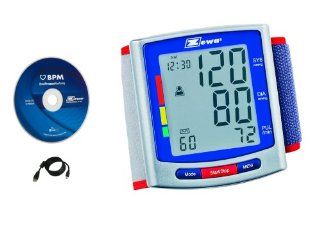 Zewa WS 380PC Automatic Wrist Blood Pressure Monitor With Advanced BP Monitoring Software Health & Personal Care