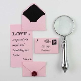personalised mini anniversary gift by little letter