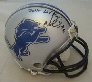 Ndamukong Suh Autographed Detroit Lions Mini Helmet w/"2010 Def ROY" at 's Sports Collectibles Store