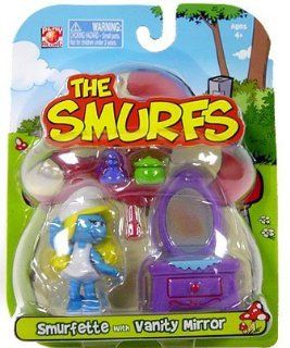 Smurfs   Smurfette with Vanity Mirror Toys & Games