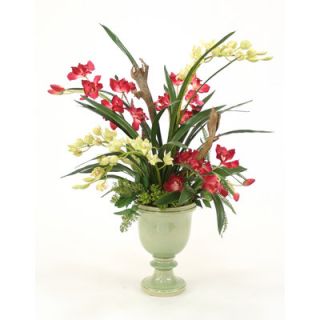 Tori Home 23 Ranunculus, Tulip, Hydrangea and Lily with Ceramic Pot