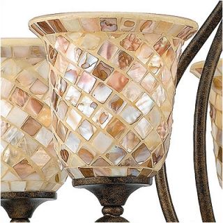 Quoizel Monterey Mosaic 5 Light Chandelier
