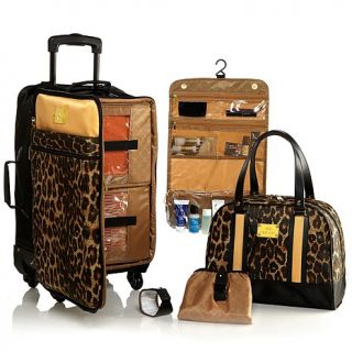JM Safari Chic Color Me Leopard Travel with Ease Getaway Set