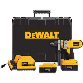 DEWALT Hammer-Driver Kit — 36 Volt w/ NANO Technology, 1/2in., Model# DC900KL  Cordless Drills