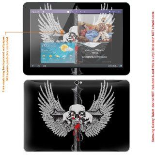Protective Decal Skin skins Sticker for Samsung Galaxy Tab 10.1 10.1 inch tablet case cover GlxyTAB10 390 Electronics