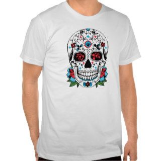 Day of the Dead Mexican Skull t shirt