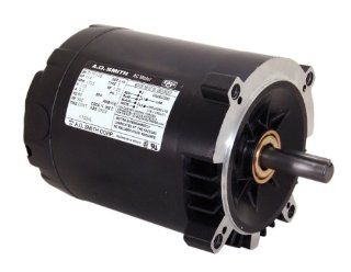 A.O. Smith F394 1/3 HP, ODP Enclosed, Ball Bearing, Reversible Rotation, 5/8 Inch by 2 1/4 Inch Shaft C face Ventilator Motor   Electric Fan Motors  