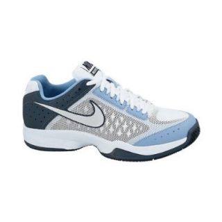 New Nike Air Cage Court White/Blue Ladies 9 Shoes