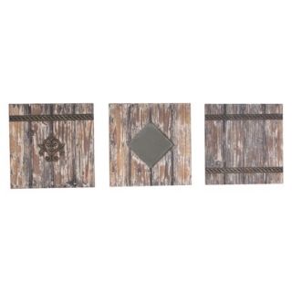 Wood Panels 3 Piece (11x11)