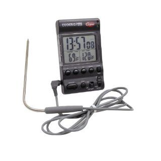 Cooper Atkins DTT361 0 8 Digital Cooking Thermo Timer with Alarm and Thermometer Probe,  32 to 392 degrees F Temperature Range