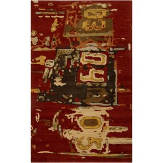 Large Hand tufted Rancick Abstract Pattern Wool Rug (9 X 13)
