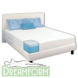 Dream Form 10 inch Twin Xl size Gel Memory Foammattress