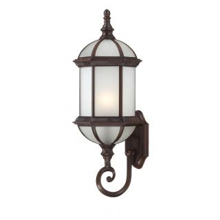 Nuvo Boxwood 1 light Rustic Bronze Transitional 22 inch Wall Sconce