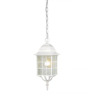 Nuvo Adams 1 light White 16 inch Hanging Fixture