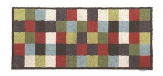eco friendly doormat runner spots and checks by cotswold mat co