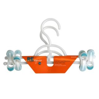 Soft Touch Skirt Hangers with Clips 2 pk.