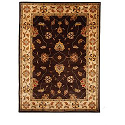 Hand tufted Tempest Dark Brown/ivory Wool Area Rug (8 X 11)