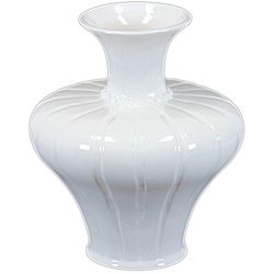 Wide Ceramic Flower Pot