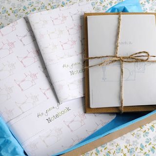 sewing stationery gift set by the green gables