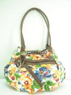 Giani Bernini Floral Convertible Tote Handbag Purse With Matching Wristlet ~ Multi In Color Shoes