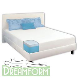Dream Form 10 inch Cal King size Gel Memory Foam Mattress