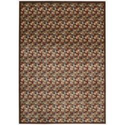 Nourison Summerfield Abstract Multicolor Rug (56 X 75)