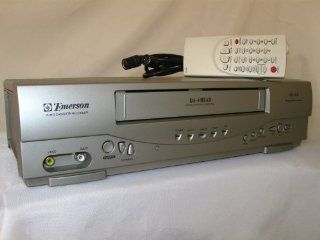 Emerson EWV404 4 Head Video Cassette Recorder with On Screen Programming Display  Microcassette Recorders   Players & Accessories