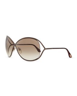 Tom Ford Miranda Sunglasses, Bronze