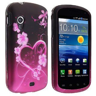 eForCity Snap on Rubber Coated Case for Samsung Stratosphere SCH i405, Exotic Love Cell Phones & Accessories