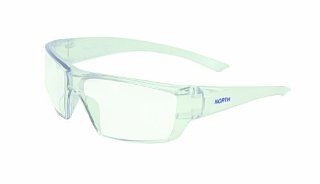 North by Honeywell XV405 Conspire Safety Eyewear, Matte Clear   Safety Glasses  