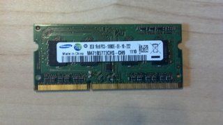 Samsung 2GB DDR3 RAM PC3 10600 1Rx8 204 Pin Laptop SODIMM Computers & Accessories