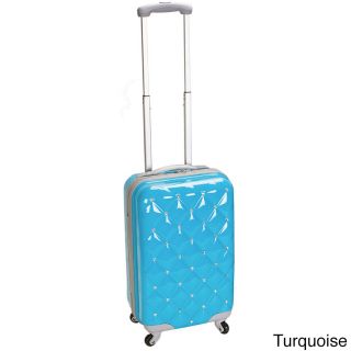 Rockland Diamond 20 inch Lightweight Hardside Spinner Carry on Luggage