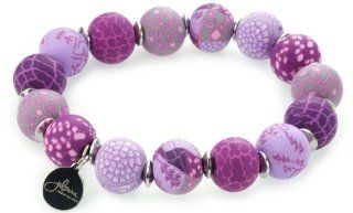 Jilzara Bracelet   Medium Keepsake   Lilac   New Clay Artisan Bead 405 006   Beauty Products