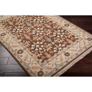 Hand knotted Legacy New Zealand Wool Area Rug (6 X 9)