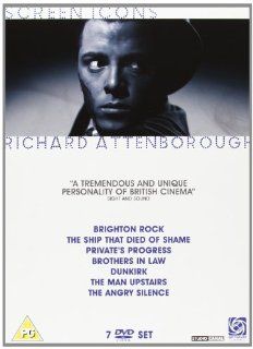 Richard Attenborough Collection (Brighton Rock / the Ship That Died of Shame / Private's Progress / Brothers in Law / Dunkirk / the Man Upstairs) [Region 2] Richard Attenborough, Hermione Baddeley, William Hartnell, George Baker, Virginia McKenna, Ber