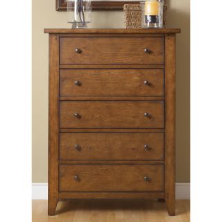 Liberty Furniture Industries Liberty Heathstone 5 drawer Chest Oak Size 5 drawer