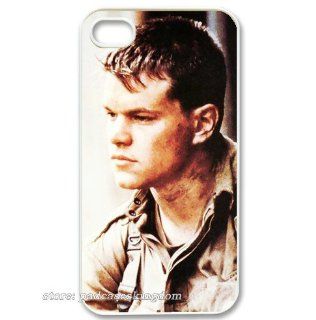 Actor Matt Damon style mobile hard case for iPhone 4 designed by padcaseskingdom Cell Phones & Accessories