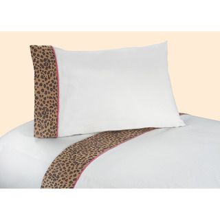 Sweet Jojo Designs 200 Thread Count Cheetah Girl Bedding Collection Cotton Sheet Sets