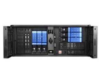 iStarUSA D407P DE6BL 4U Compact Stylish Rackmount Trayless Hotswap Chassis   Blue (Power Supply Not Included) Computers & Accessories