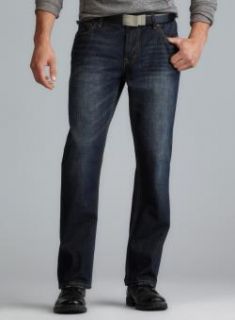 Seven7 Mens Pocket Detail Denim Straight Leg Jeans Seven Jeans & Denim