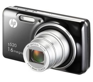 HP S520 Digital Camera   16MP, 8X Optical Zoom,3 LCD —